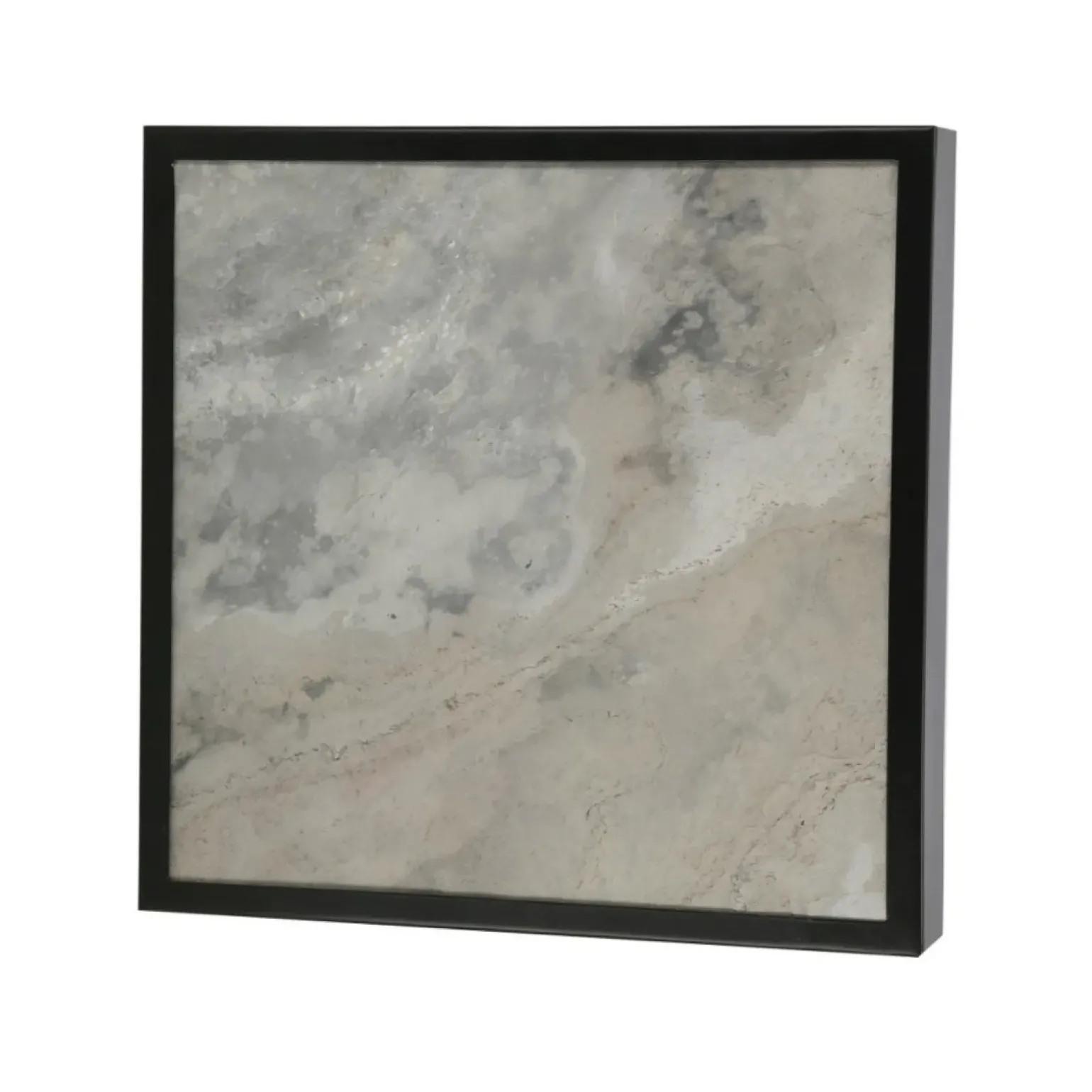 Sklep Kaja Ledowy, kwadratowy plafon z czarną ramką 10-06691 z serii LUXAN | Kaja