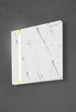 Sklep Kaja Ledowy, marmurowy kinkiet w stylu glamour MZ5030 LECERTA | Kaja