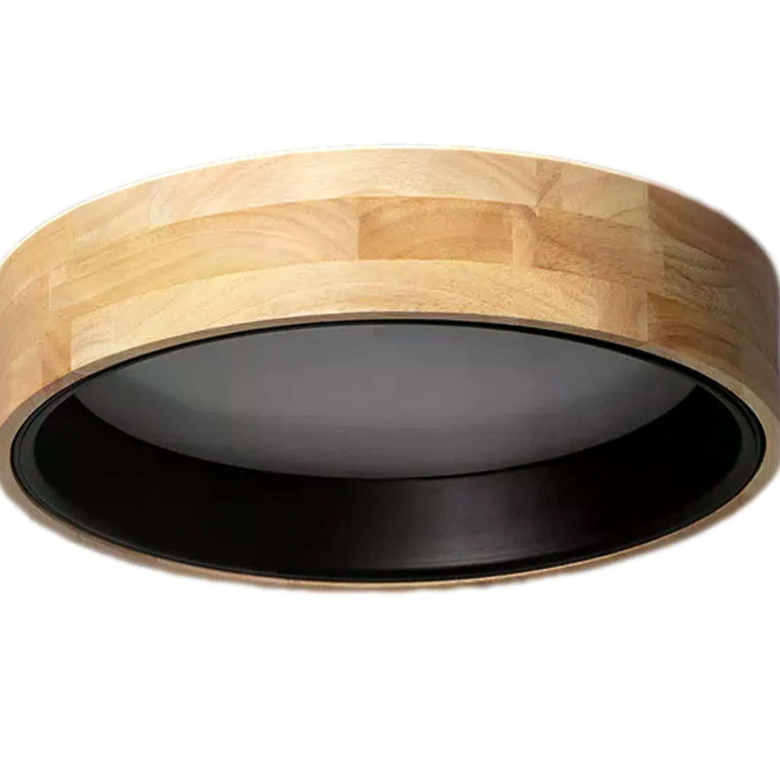 Sklep Kaja Ledowy plafon z dodatkiem drewna ABR-PLODV-C-15W-CCT NATURALE | Kaja