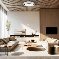 Sklep Kaja Ledowy plafon z neutralną barwą światła ML8498 RONDO | Kaja