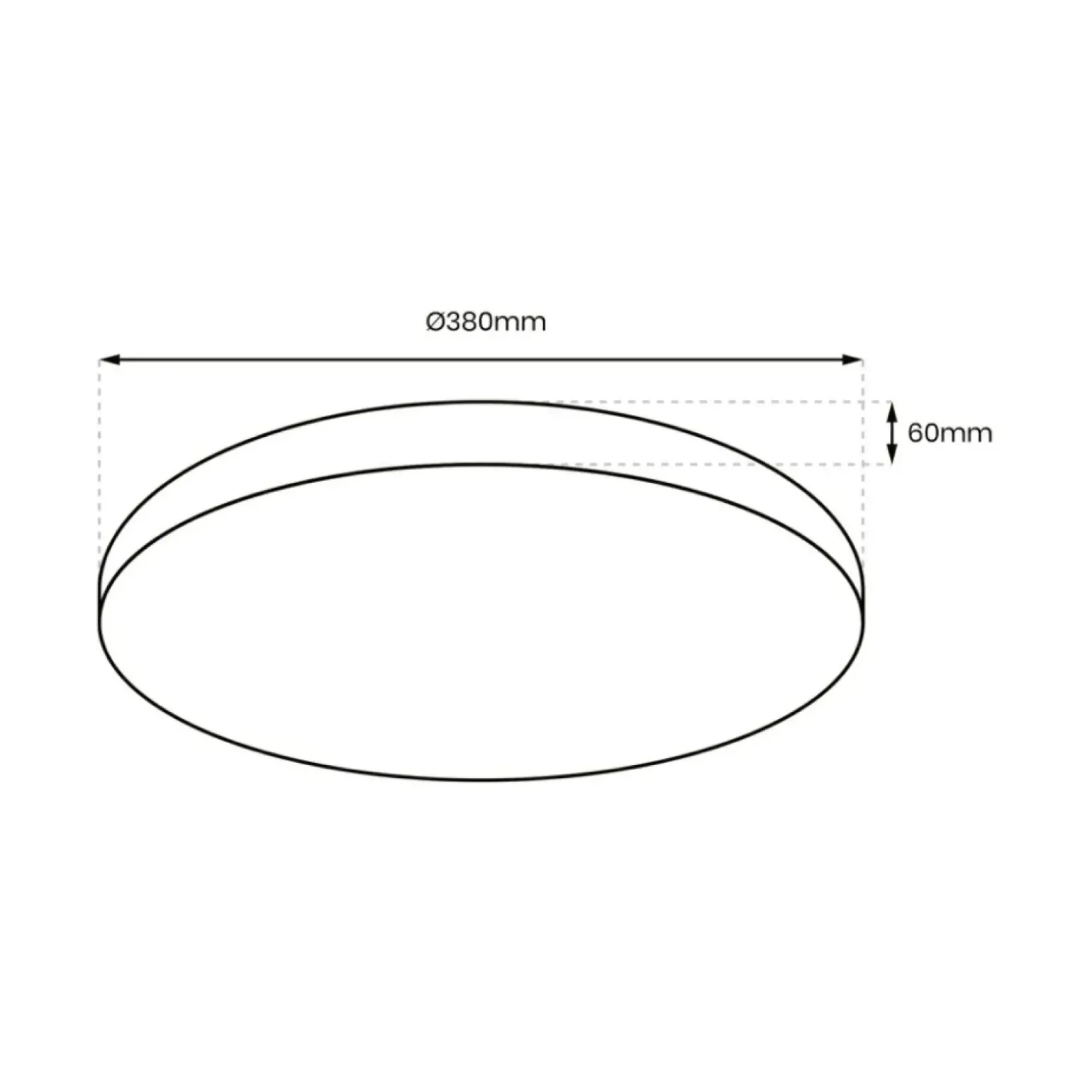 Sklep Kaja Ledowy plafon z pilotem do sterowania ML8231 z serii ALLISTER | Kaja Oświetlenie