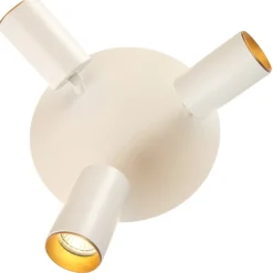 Sklep Kaja Ledowy plafon z reflektorami GU10 LP-0612/3C ROUND WH PARMA | Kaja