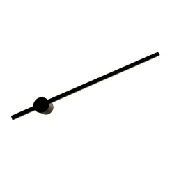 Sklep Kaja Ledowy, prosty kinkiet do salonu 60cm W90477-60BK TROY | Kaja