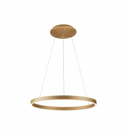 Clearance Ledowy zwis do salonu ⌀80cm światło góra-dół AZ5101 ANDREA | Kaja Żyrandole Nowoczesne