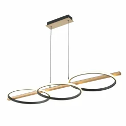 Outlet Ledowy zwis z okręgami, lampa nad stół MD3913-3-3BWLT ALMERIA | Kaja Żyrandole Nowoczesne