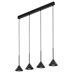 Cheap Liniowa lampa do oświetlenie stołu TK 10305 CONO BLACK MINI | Kaja Żyrandole Nowoczesne