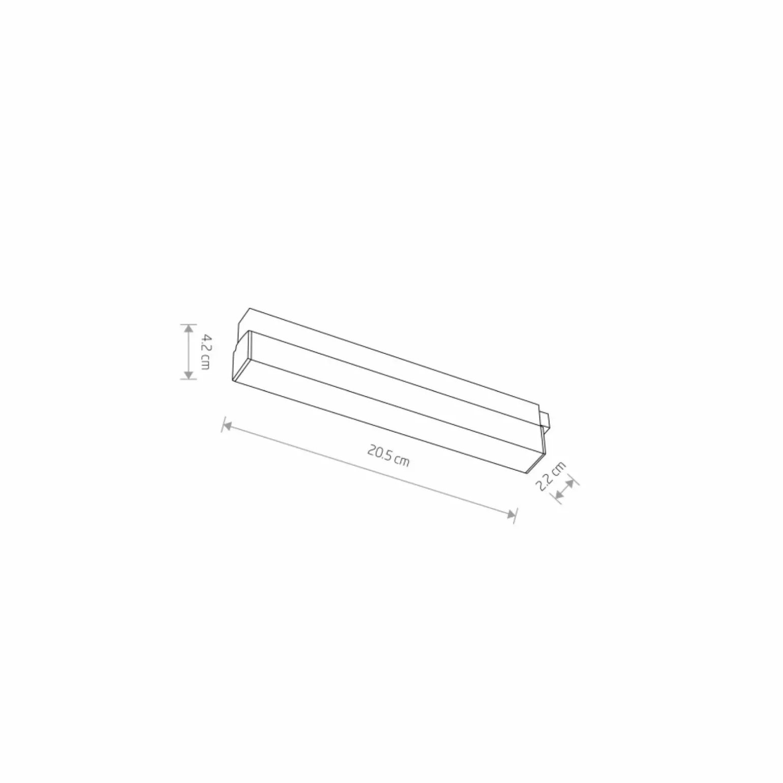 Sklep Kaja Liniowa lampa do szyny magnetycznej 1F 10651 LVM LINE LED | Kaja