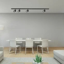 Sklep Kaja Listwa 1-fazowa 2m z reflektorami LP-787 SET 1F BK z serii TOKIO SET