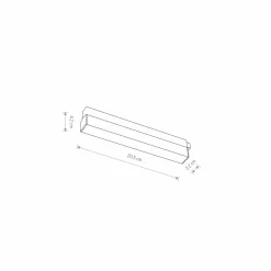 Sklep Kaja Listwa LED do szynymagnetycznej 1F 10143 LVM LINE LED | Kaja