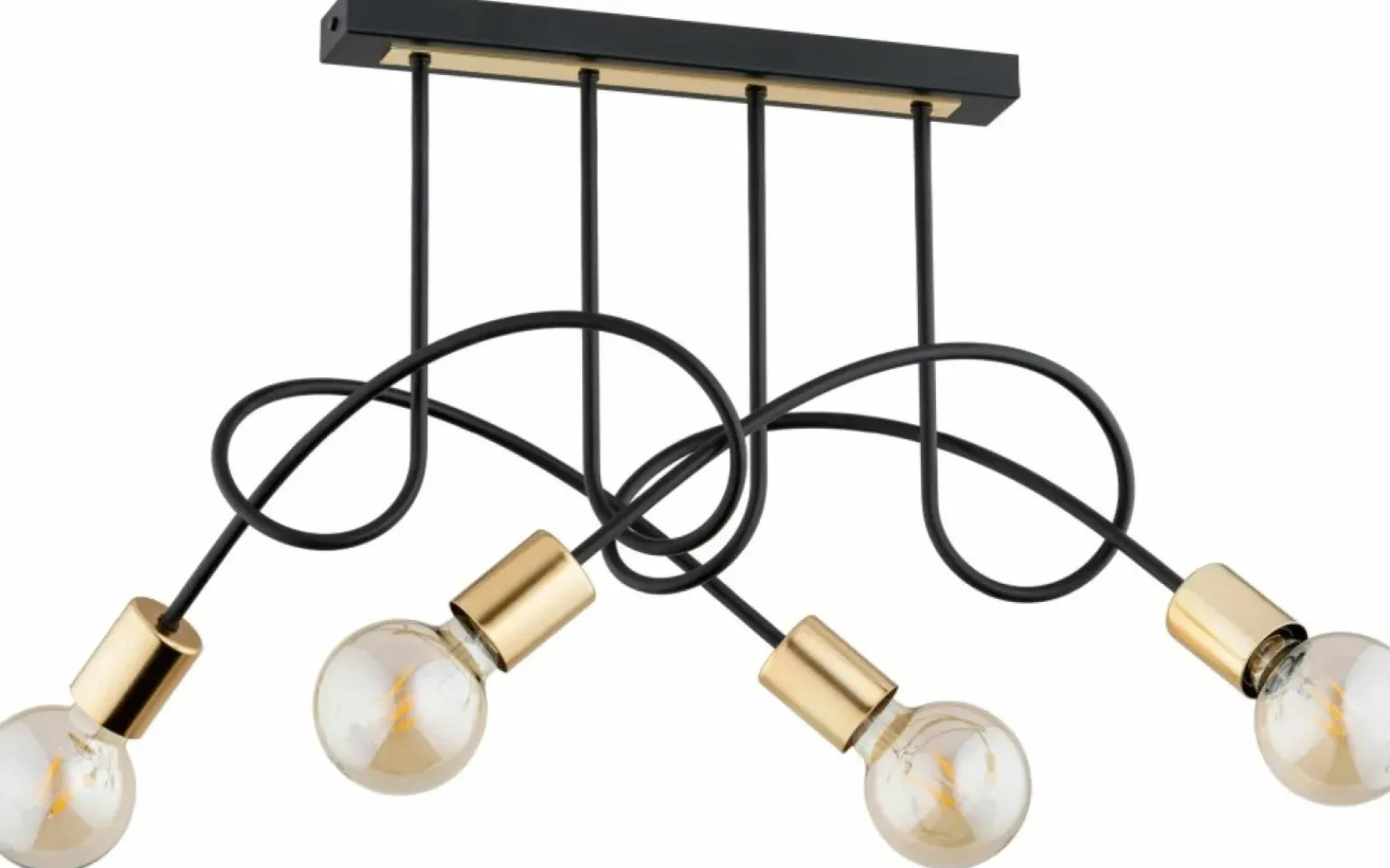 Best Listwa sufitowa na ozdobne żarówki, do holu AL 63155 TANGO | Kaja Żyrandole Nowoczesne