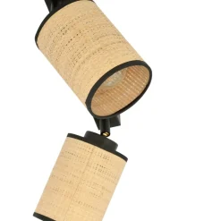 Fashion Listwa sufitowa z abażurami w stylu boho 1151/3 YOGA | Kaja Żyrandole Nowoczesne