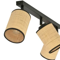 Fashion Listwa sufitowa z abażurami w stylu boho 1151/3 YOGA | Kaja Żyrandole Nowoczesne