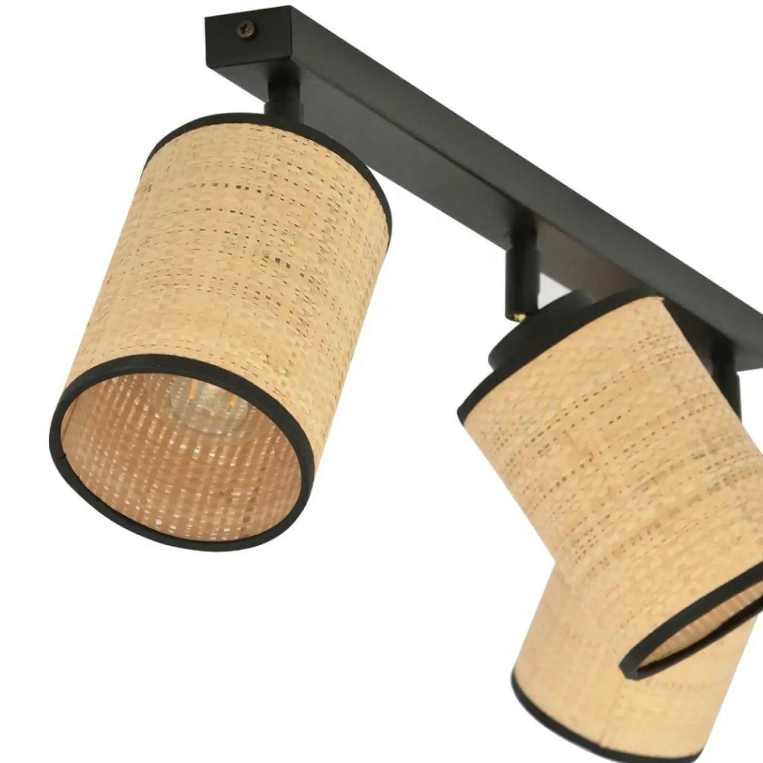 Fashion Listwa sufitowa z abażurami w stylu boho 1151/3 YOGA | Kaja Żyrandole Nowoczesne