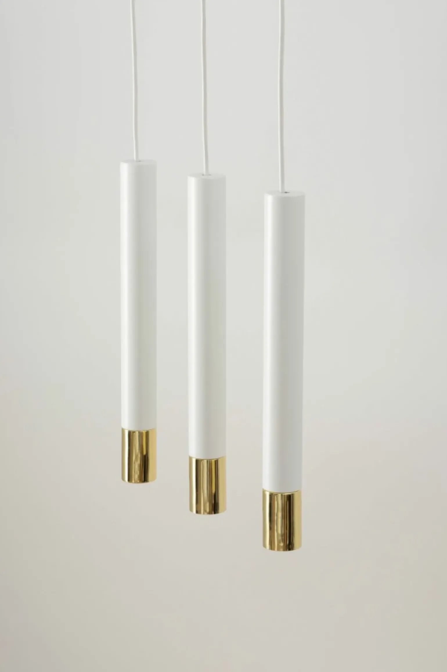 Clearance Listwa sufitowa z biało-złotymi tubami SIG 33388 z serii SOPEL GRAND Żyrandole Nowoczesne