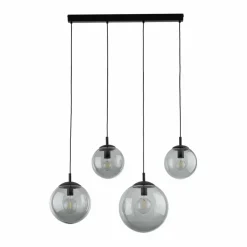 Best Sale Listwa sufitowa z ciemnymi kloszami TK 5381 ESME GRAPHITE | Kaja Żyrandole Nowoczesne