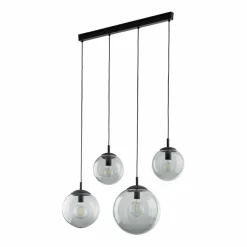 Best Sale Listwa sufitowa z ciemnymi kloszami TK 5381 ESME GRAPHITE | Kaja Żyrandole Nowoczesne