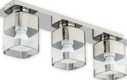 Sklep Kaja Listwa sufitowa z kloszami O2613 P3 CH CHROMS | Kaja Oświetlenie