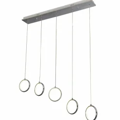 Flash Sale Listwa sufitowa z ledowymi obręczami ML272 ANELLO | Kaja Oświetlenie Żyrandole Nowoczesne