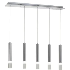 Online Listwa sufitowa z wiszącymi tubami nad blat ML323 ICE | Kaja Żyrandole Nowoczesne