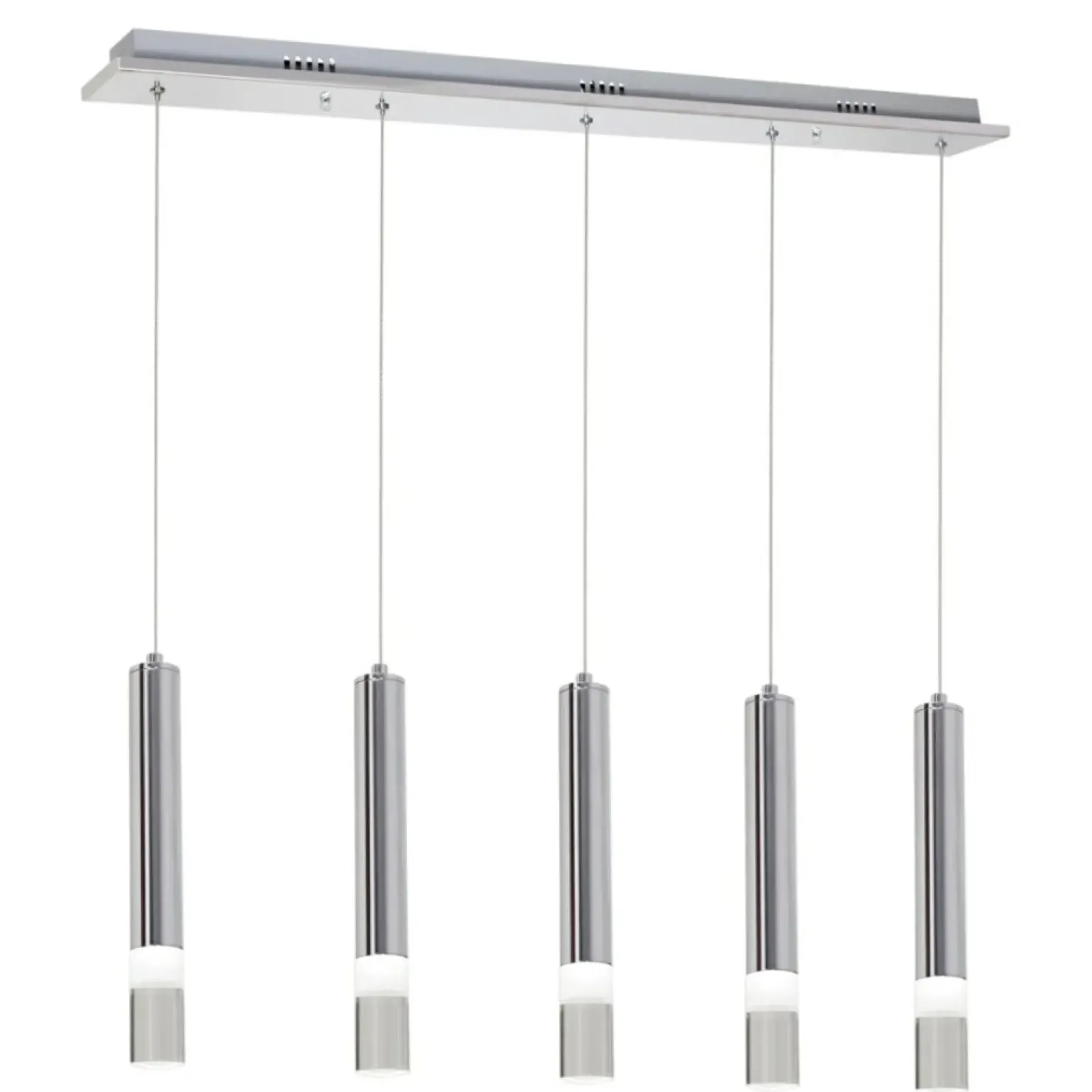 Online Listwa sufitowa z wiszącymi tubami nad blat ML323 ICE | Kaja Żyrandole Nowoczesne