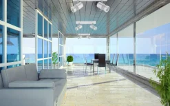 Sklep Kaja Listwa sufitowo-ścienna z dwoma reflektorami LP-748/2W z serii BA