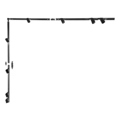 Sklep Kaja Listwa szyna 2mx2m kształt L, komplet z reflektorami ZM 3019 | Kaja