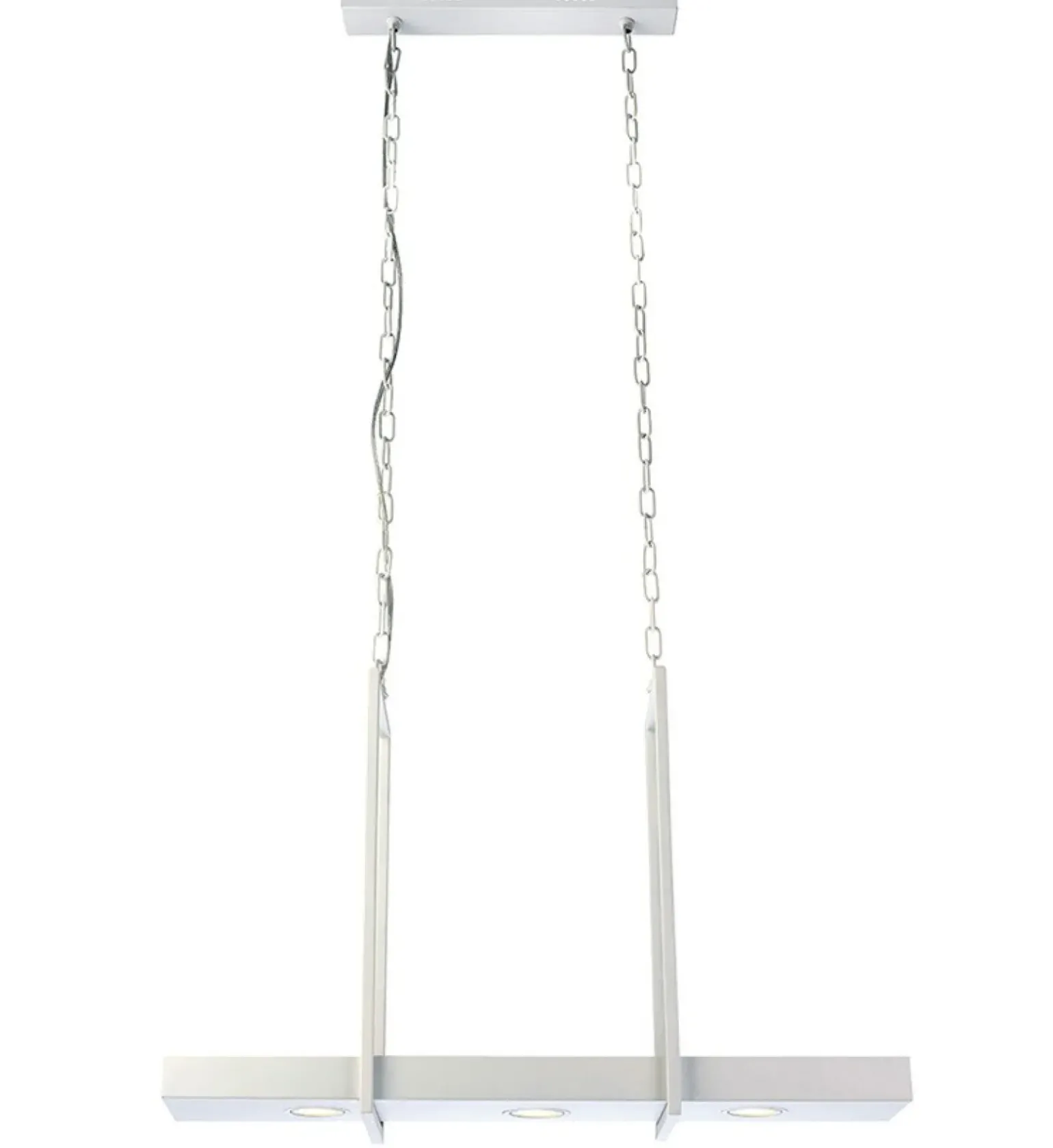 Store Listwa typu półka z LEDami wisząca na łańcuszku 106124 | Kaja Żyrandole Nowoczesne