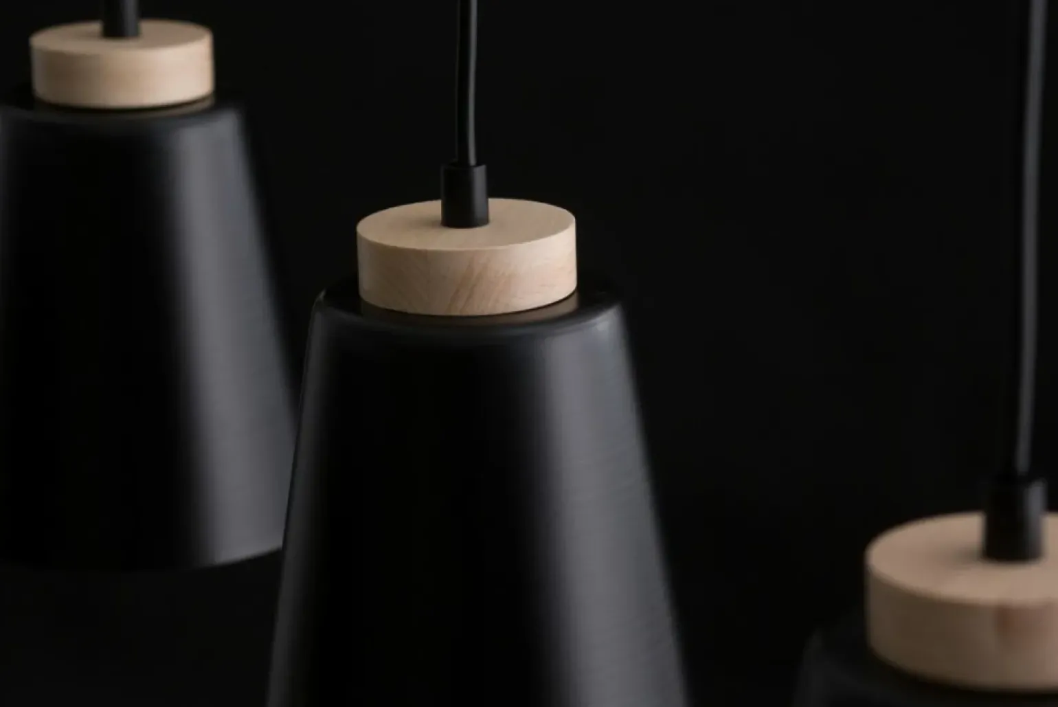 Sale Listwa w kolorze drewna z dwoma kloszami 725/2 | Kaja Oświetlenie Żyrandole Nowoczesne