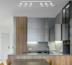 Cheap Listwa z drucianymi reflektorami K-4578 TROY WHITE | Kaja Oświetlenie Żyrandole Nowoczesne