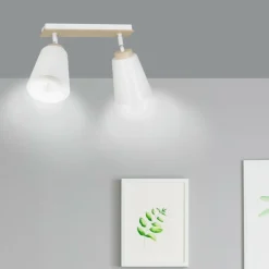 Online Listwa z dwoma źródłami światła na duży gwint 724/2 | Kaja Oświetlenie Żyrandole Nowoczesne