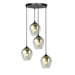 New Loftowa lampa wisząca do sypialni 680/4PREM ISTAR PREMIUM | Kaja Żyrandole Nowoczesne