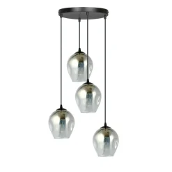 New Loftowa lampa wisząca do sypialni 680/4PREM ISTAR PREMIUM | Kaja Żyrandole Nowoczesne