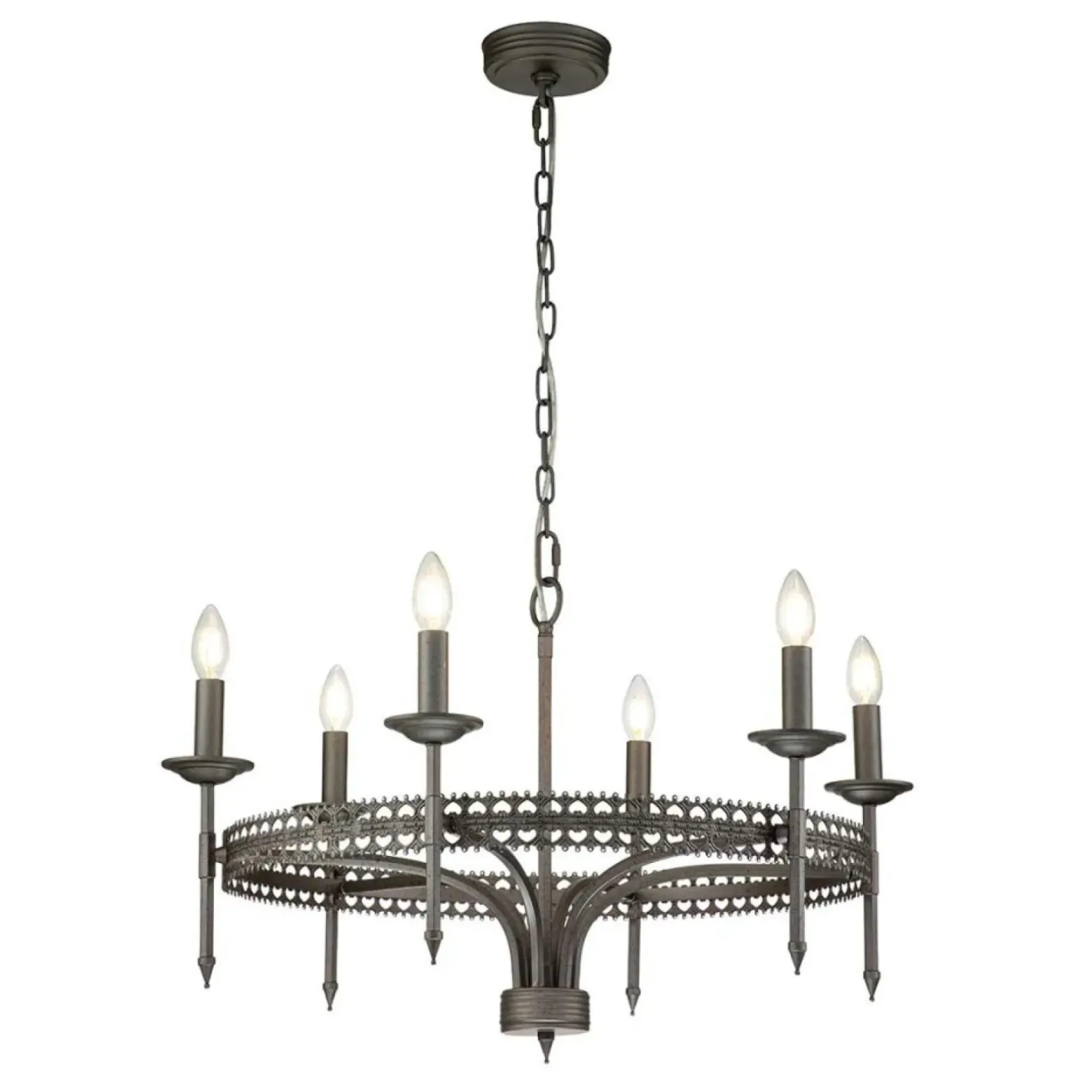 Sklep Kaja Loftowa lampa wisząca na 6 żarówek CROWN6 z serii CROWN