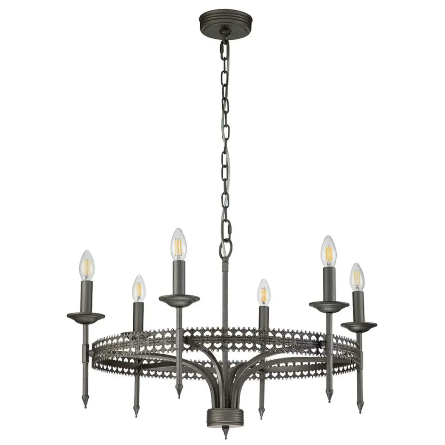 Sklep Kaja Loftowa lampa wisząca na 6 żarówek CROWN6 z serii CROWN