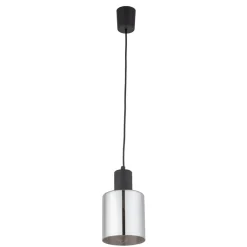 Flash Sale Loftowa lampa wisząca z lustrzanym kloszem TK 6653 SIERRA BLACK Żyrandole Nowoczesne