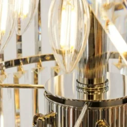 Outlet Luksusowa, duża lampa wisząca glamour ZM 19002/40-CHR LUXE | Kaja Żyrandole Nowoczesne