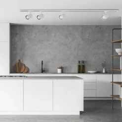 Sklep Kaja 2m szyna 1-fazowa z reflektorami LP-787 SET 1F WH z serii TOKIO SET