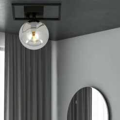 Sale Mała, geometryczna lampa sufitowa z kloszem 1131/1E IMAGO | Kaja Żyrandole Nowoczesne