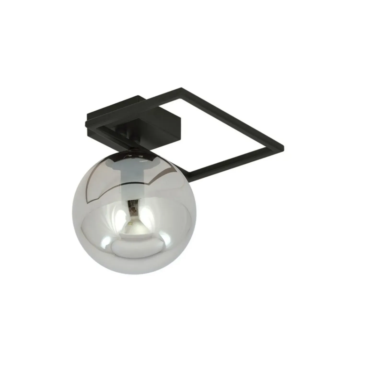Sale Mała, geometryczna lampa sufitowa z kloszem 1131/1E IMAGO | Kaja Żyrandole Nowoczesne