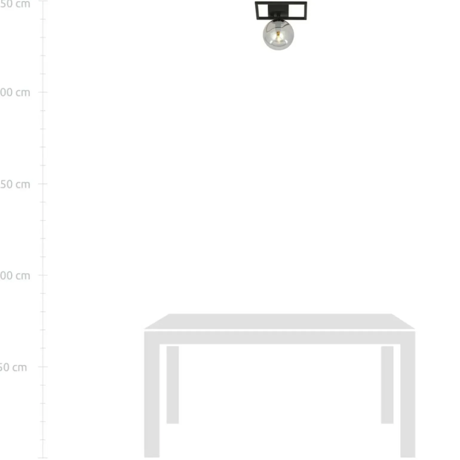 Sale Mała, geometryczna lampa sufitowa z kloszem 1131/1E IMAGO | Kaja Żyrandole Nowoczesne