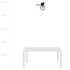 Sklep Kaja Mała lampa sufitowa z grafitowym kloszem 1131/1G IMAGO | Kaja