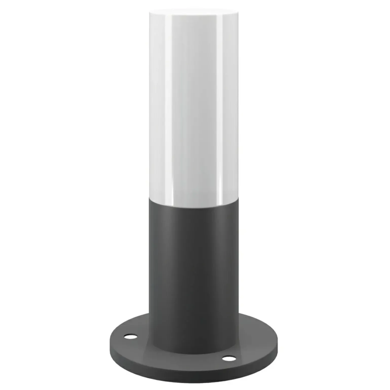 Sklep Kaja Mała, szara lampa ogrodowa stojąca 30cm O418FL-01GR z serii WILLIS