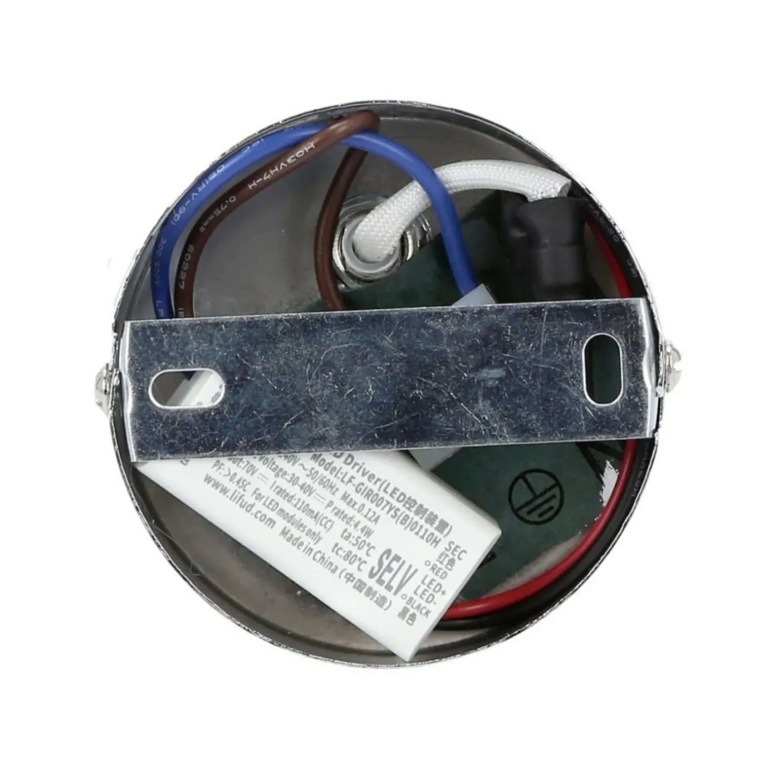 Sklep Kaja Mały, owany kinkiet z obręczą 91-60761 THEMA | Kaja Oświetlenie