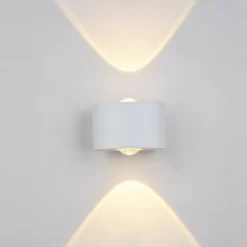 Sklep Kaja Mały kinkiet elewacyjny ze światłem LED PL-260W GILBERTO | Kaja