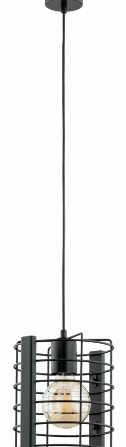 Cheap Metalowy, loftowy zwis z drucianym kloszem AL 61121 LANTAN | Kaja Żyrandole Nowoczesne