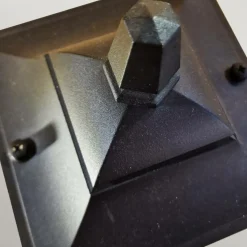 Sklep Kaja Metrowa lampa ogrodowa, pionowa CP5-BLACK z serii CHAPEL