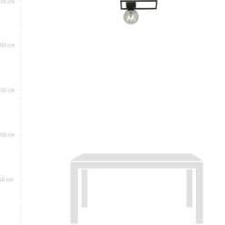 Best Sale Minimalistyczna, czarna lampa sufitowa z kulą 1131/1D IMAGO | Kaja Żyrandole Nowoczesne