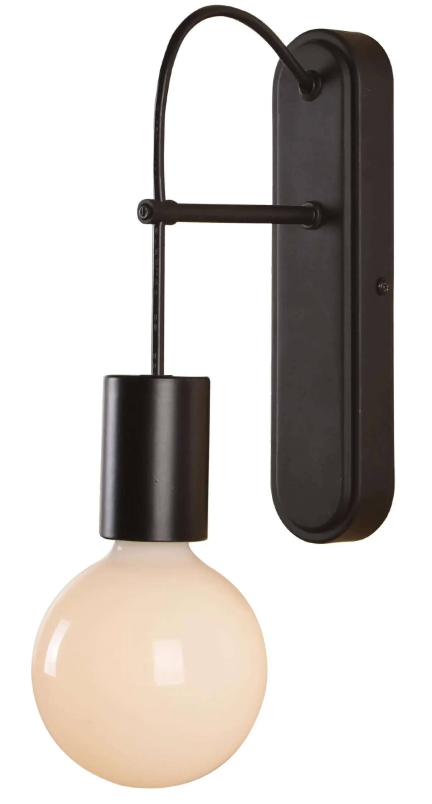 Sklep Kaja Minimalistyczna, czarna lampa ścienna 21-70890 ALTO | Kaja Oświetlenie