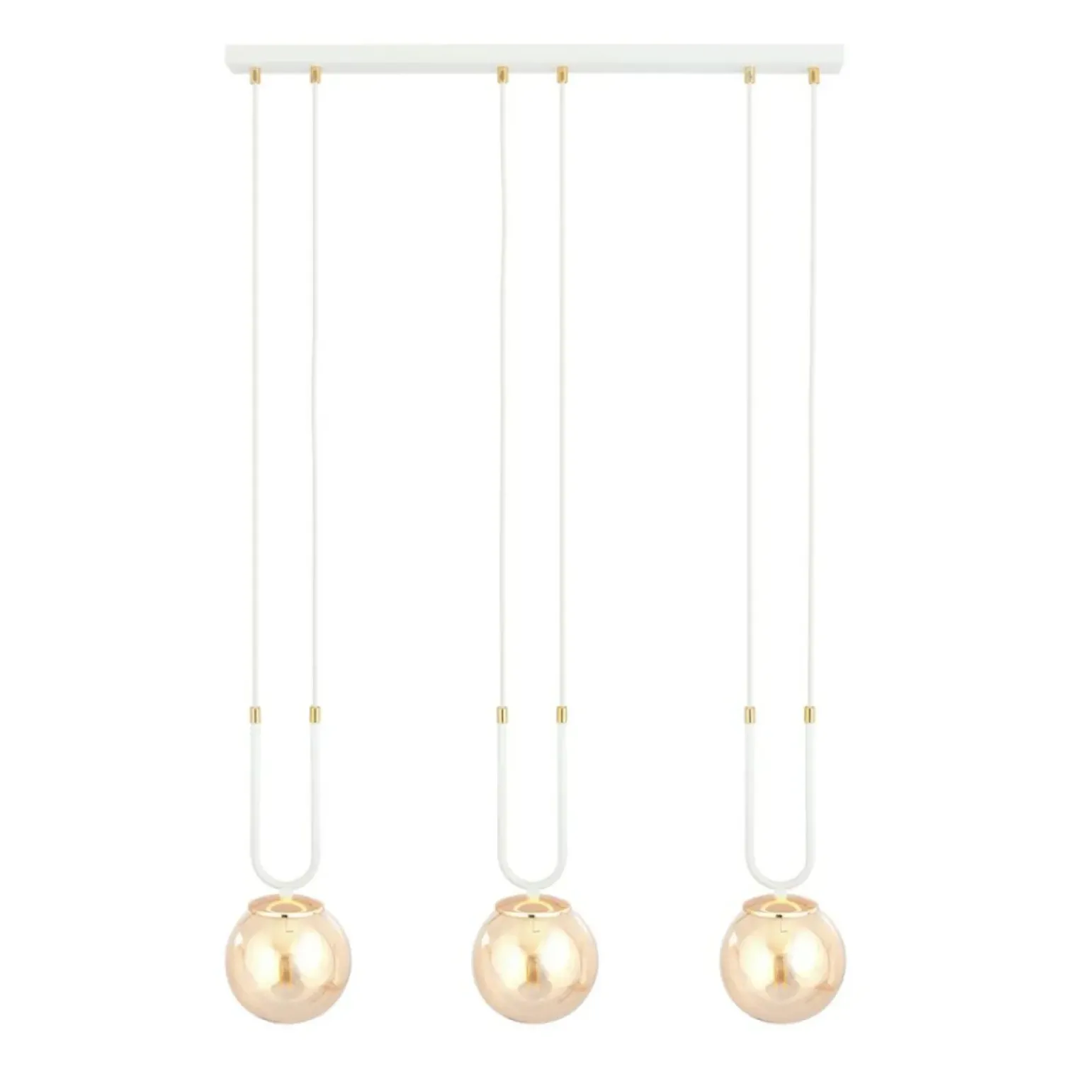 Flash Sale Minimalistyczna lampa do oświetlenia stołu 1117/3 GLAM | Kaja Żyrandole Nowoczesne
