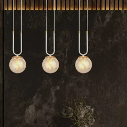 Flash Sale Minimalistyczna lampa do oświetlenia stołu 1117/3 GLAM | Kaja Żyrandole Nowoczesne